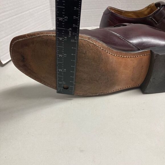 JOHNSTON & MURPHY Men’s Shoes Red/Brown Size 10 - Picture 6 of 12